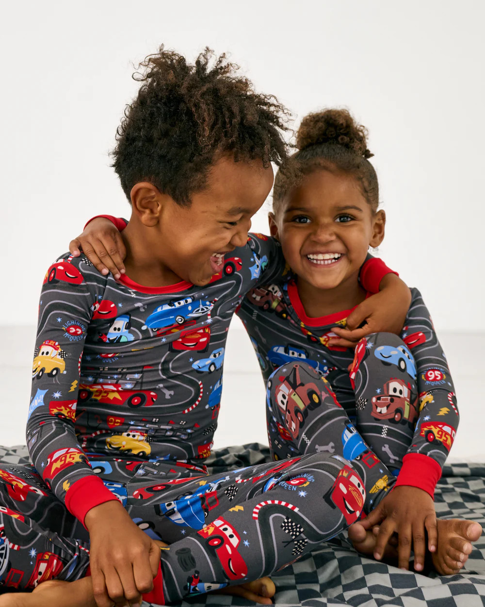 Pixar Cars Piston Cup Two-Piece Pajama Set | Little Sleepies