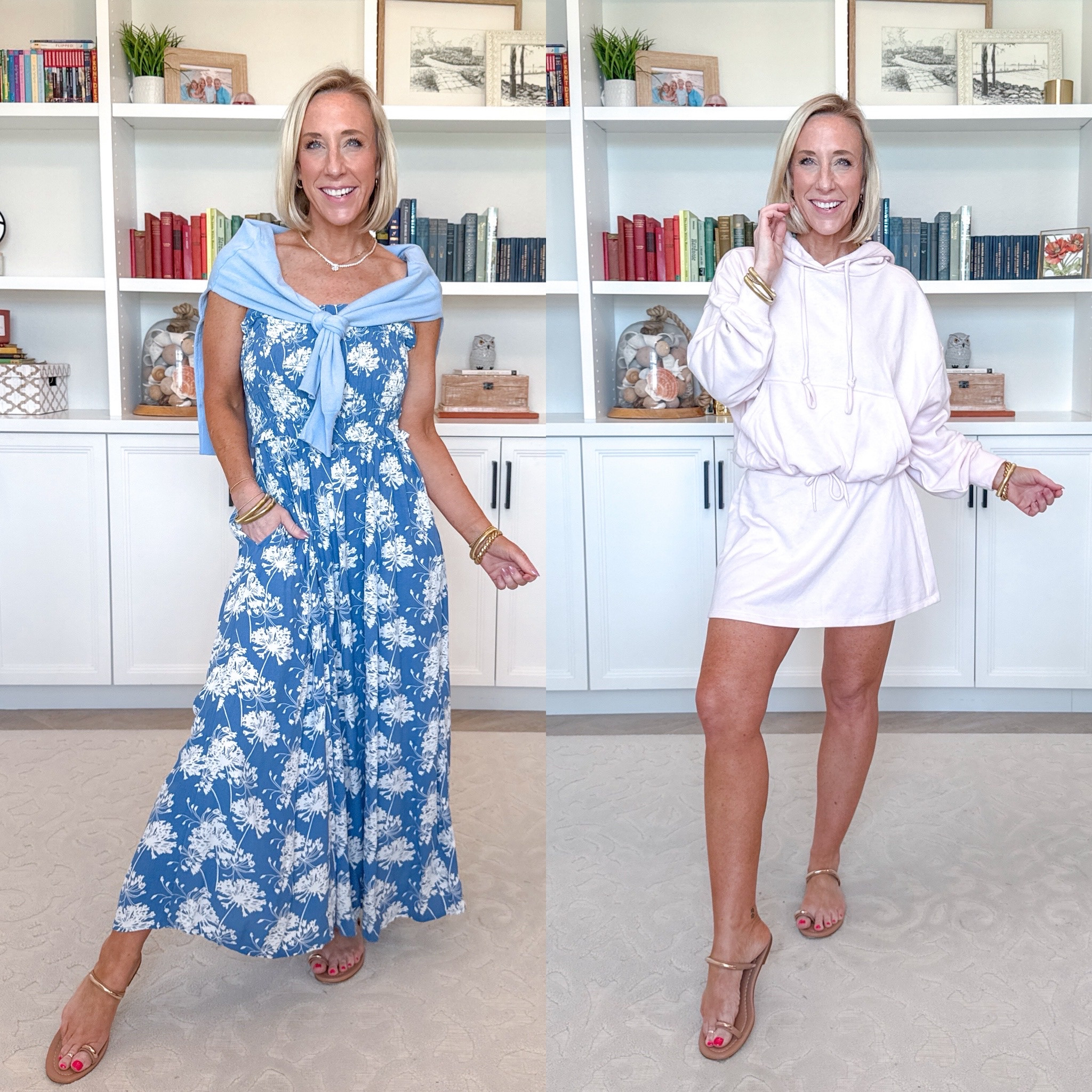 Walmart - finds under $20. Crewneck Sweater - size XS. $14.98. 5 colors. * Smocked Peplum Maxi Dress - size XS. $39. 2 colors. * Drawstring Skort - size XS. $8.98. 2 colors. * Bubble Hem Drawstring Hoodie - size Small. $16.98. 2 colors.

#LTKSeasonal#LTKOver40 

 