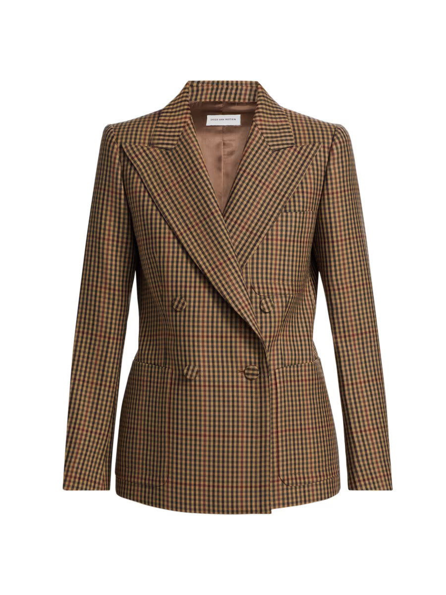 Beaume Plaid Wool Blazer | Saks Fifth Avenue