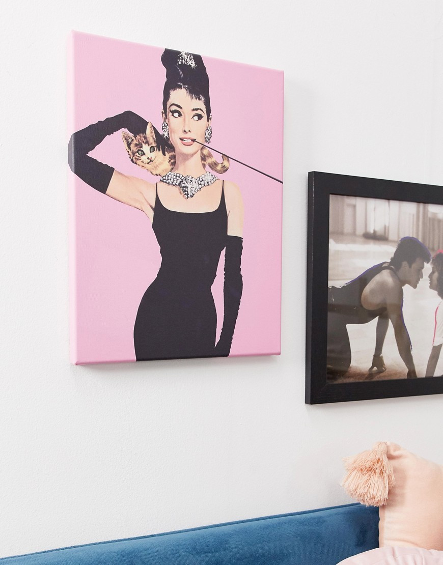 Audrey Hepburn canvas print-Multi | ASOS (Global)