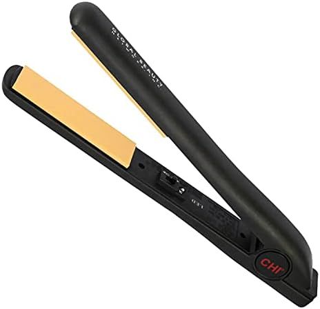 CHI Original Ceramic Hair Straightening Flat Iron | 1" Plates | Black | Professional Salon Model ... | Amazon (US)