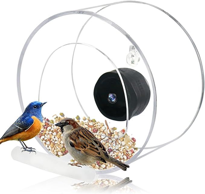 Miwasion Bird Feeder Camera,Smart Bird Feeder,Bird Feeder House with Wireless WiFi Bird Camera 10... | Amazon (US)