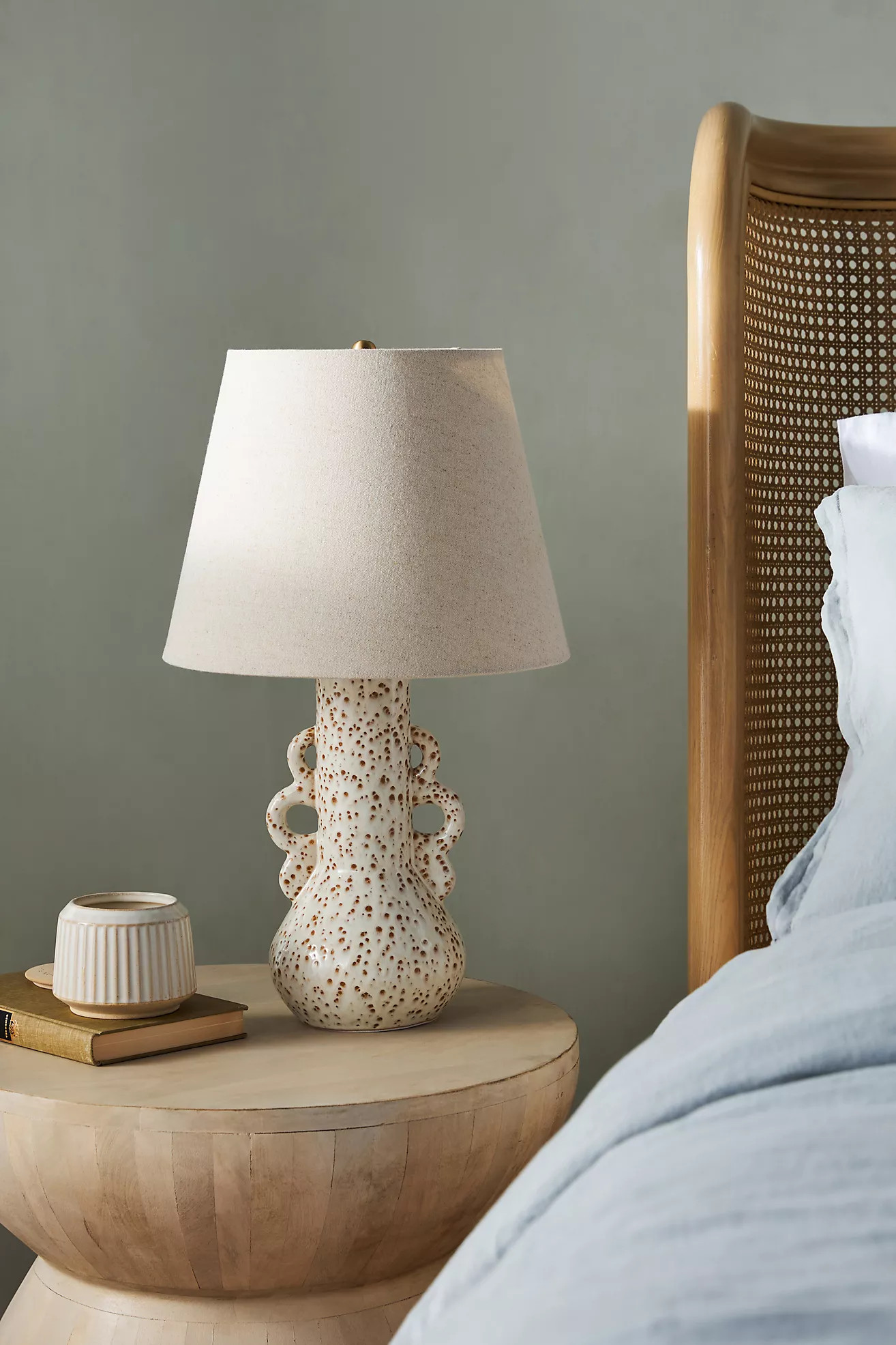 Speckled Ceramic Table Lamp | Anthropologie (US)