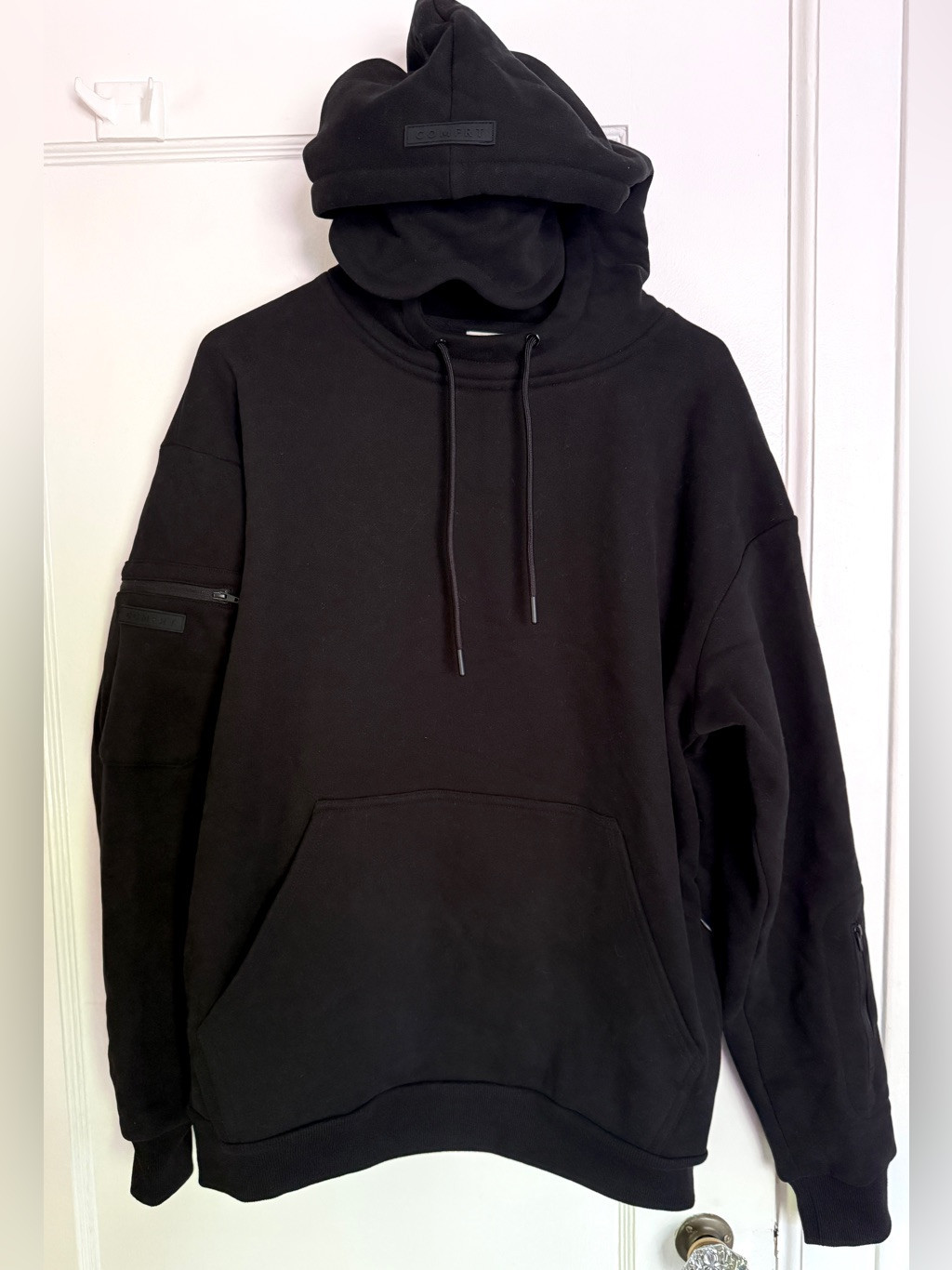 Nwt Comfrt Airplane Mode Hoodie Black | Poshmark