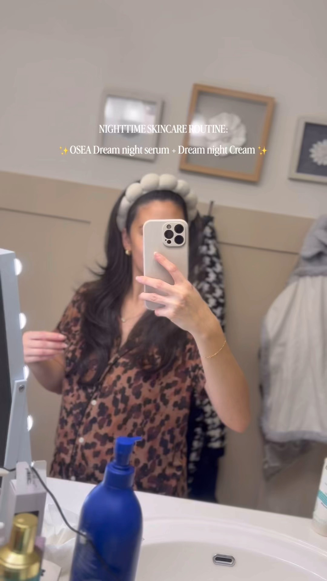After cleansing, I always reach for OSEA Dream Night Serum + Dream Night Cream — this duo works while you sleep to deeply nourish, restore, and support glowing skin by morning.

Dream Night Serum benefits:
• Deep overnight hydration
• Helps smooth fine lines + texture
• Supports skin barrier repair
• Leaves skin plump, calm, and radiant

Key ingredients:
✨ Bio-Retinol (plant-based) – helps with skin renewal without irritation
✨ Acacia + Meadowfoam Seed Oil – locks in moisture
✨ Seaweed extracts – nourish and strengthen the skin

Dream Night Cream benefits:
• Rich but never heavy
• Seals in moisture all night
• Helps improve elasticity + softness
• Perfect for tired, stressed, or dry skin

Key ingredients:
🌊 Undaria Algae – deeply hydrates + supports firmness
🌿 Shea Butter + Botanical Oils – restore and soften
✨ Peptides – help support smoother-looking skin

This combo has truly become my non-negotiable night ritual 🌙
I wake up with skin that looks rested — even when I’m not 😉

Use my code ‘ARIALL10’ to save at checkout
Shop through the link in my bio 🔗💕

@oseamalibu 

#osea #oseapartner #skincareroutine #skincare #momlife

#LTKBeauty #LTKselfcare #LTKmomlife
