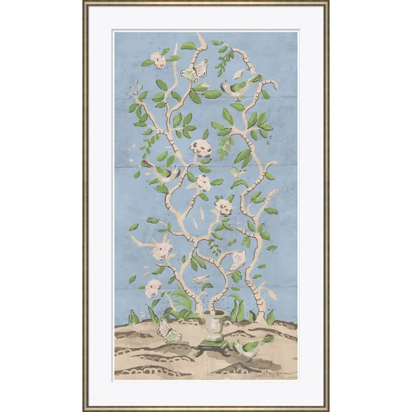 Ditchley Park In Blue by Dana Gibson | Wayfair North America