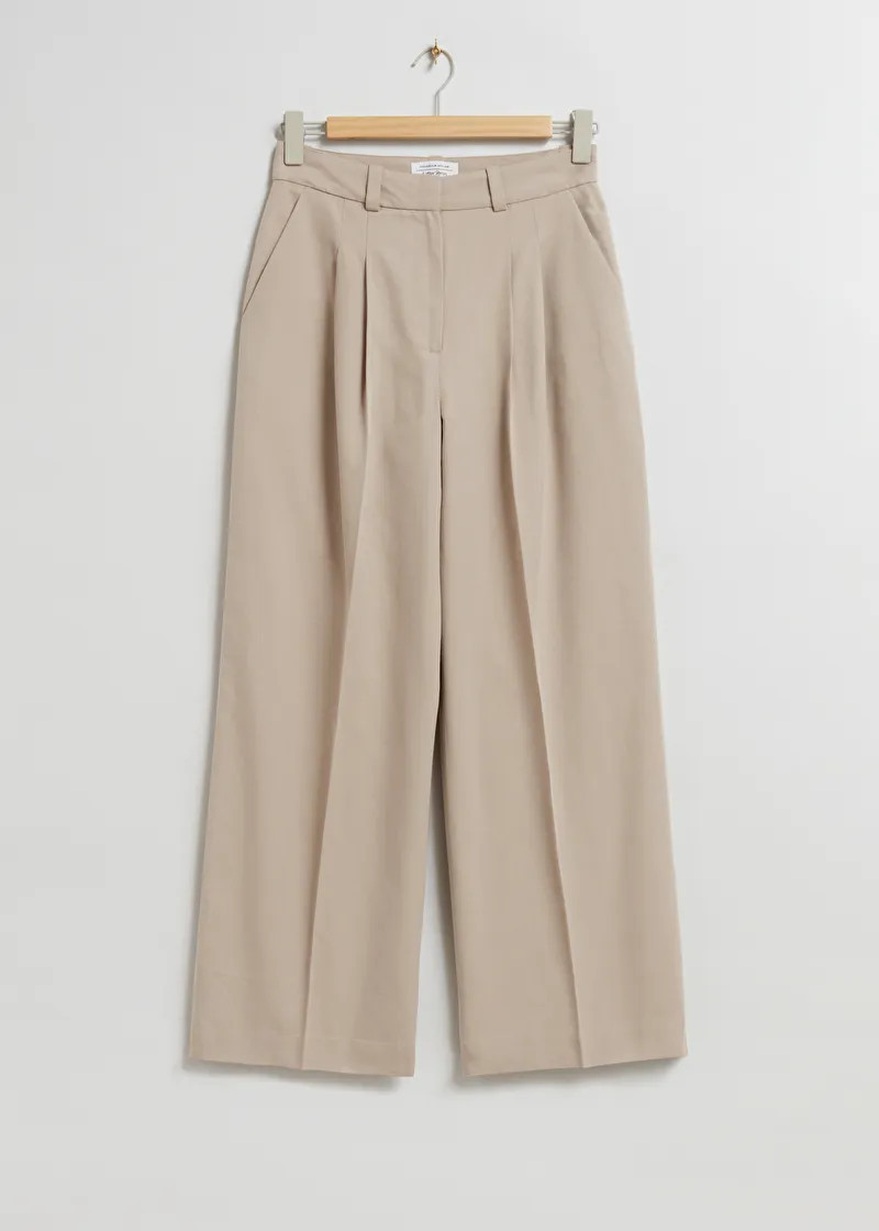 Tailored High-Waist Trousers | & Other Stories US