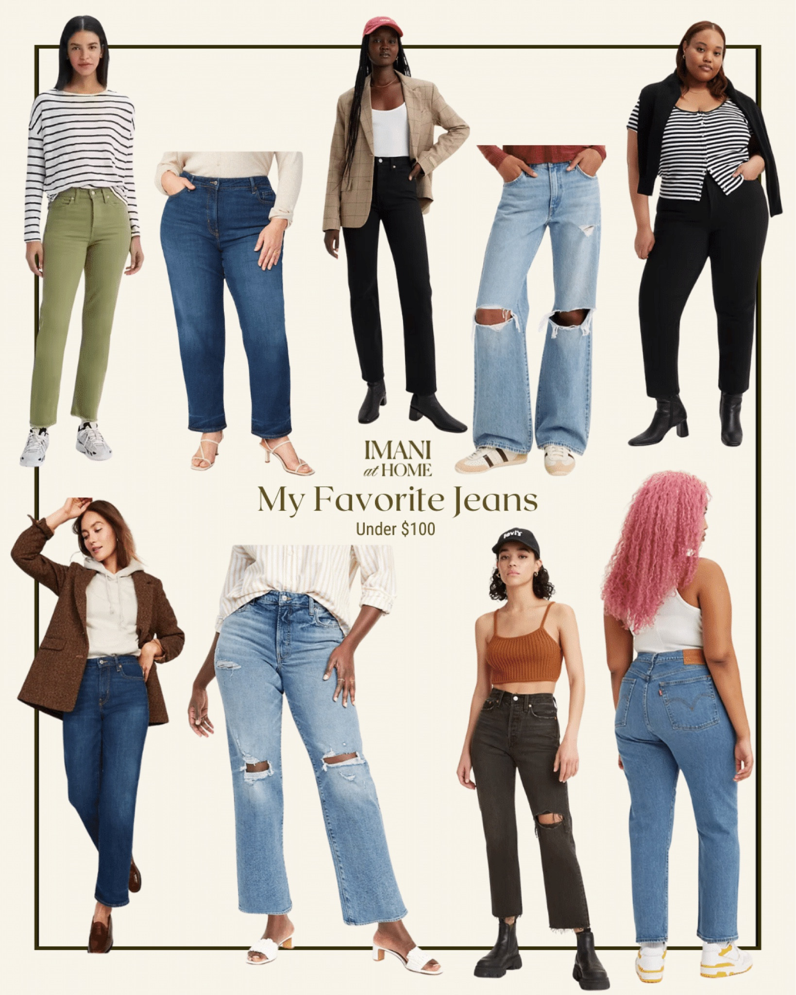 My favorite jeans are all under $100 - all are available in plus sizes with multiple inseams! 

#LTKfindsunder100 #LTKplussize #LTKsalealert