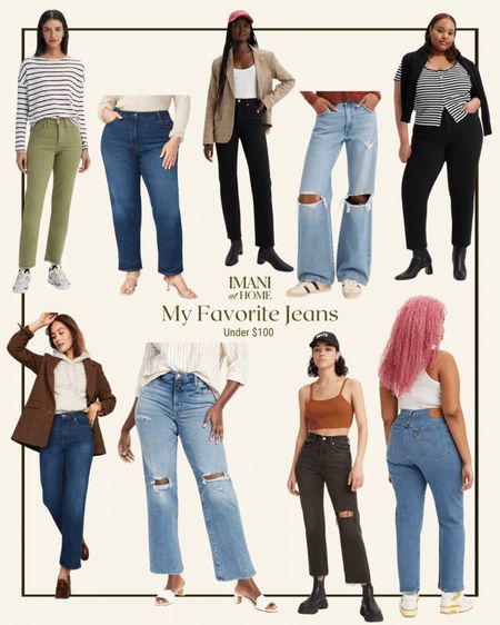 My favorite jeans are all under $100 - all are available in plus sizes with multiple inseams! 

#LTKfindsunder100 #LTKplussize #LTKsalealert