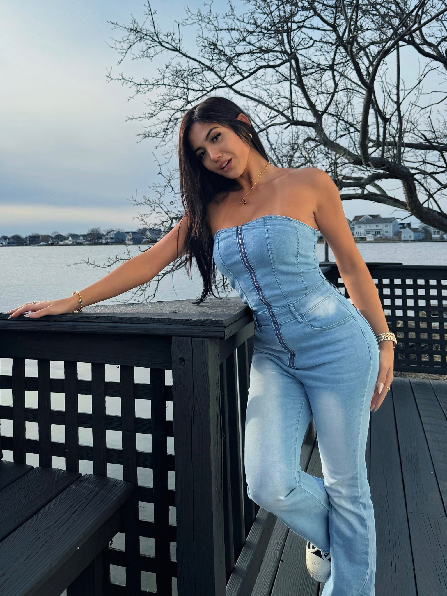 Denim jumpsuit 🩵

#LTKFestival #LTKStyleTip #LTKSeasonal