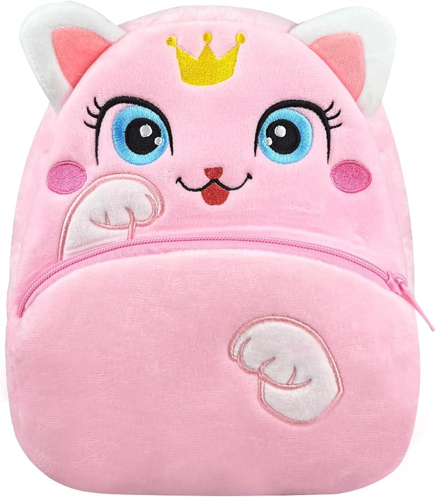 NICE CHOICE Cute Toddler Backpack Toddler Bag Plush Animal Cartoon Mini Travel Bag for Baby Girl ... | Amazon (US)