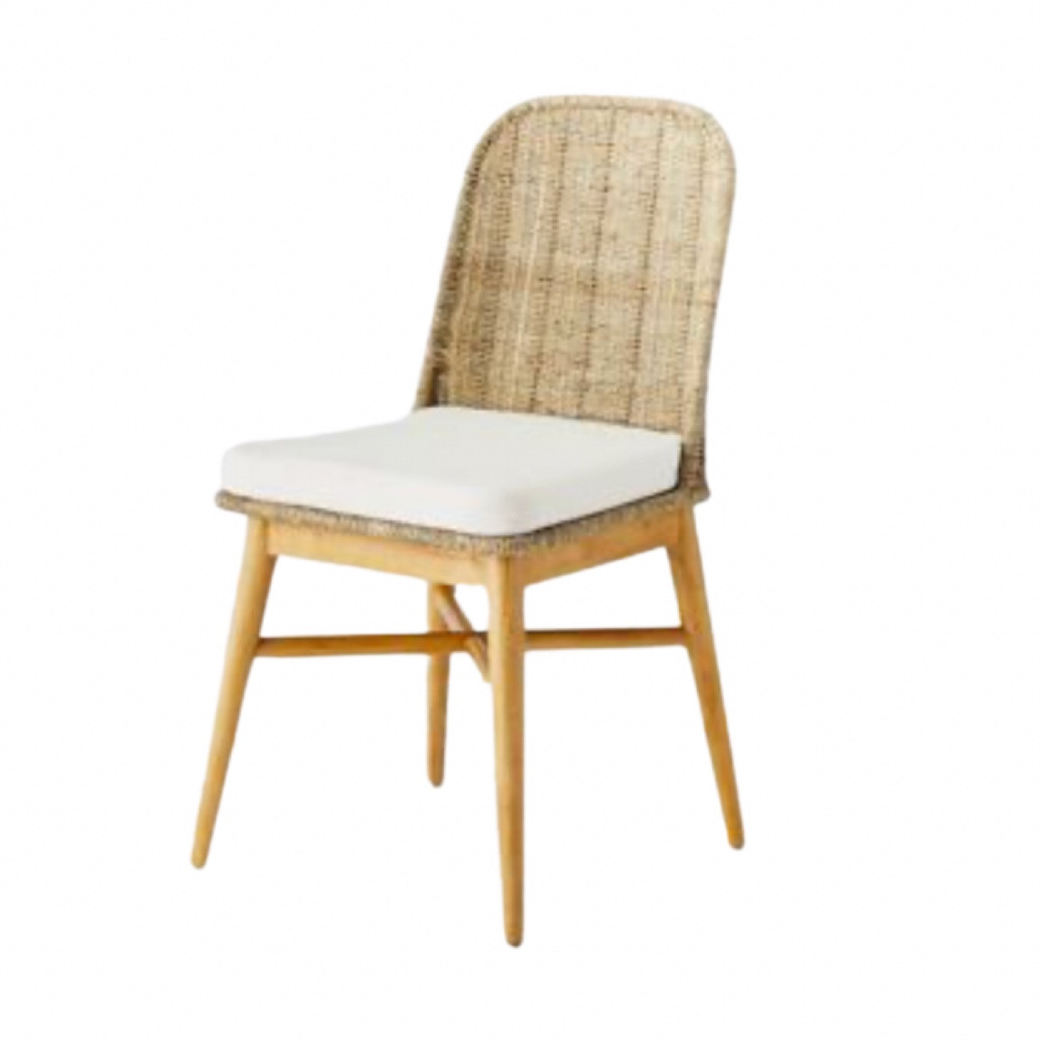 A modern + coastal chair that you need — the Juniper Woven Dining Chair  

#LTKhome