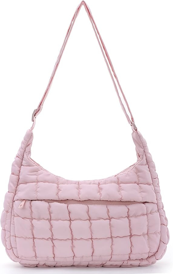 SUKUTU Quilted Puffer Bag for Women Soft Fluffy Crossbody Shoulder Purse Lightweight Puffy Carrya... | Amazon (US)