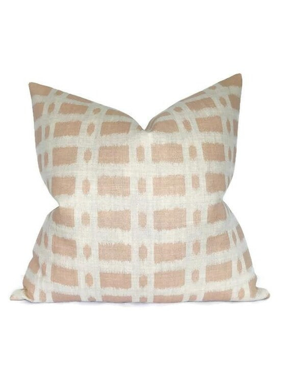 Townline Pillow Cover in Pink Designer Pillow Covers | Etsy | Etsy (US)