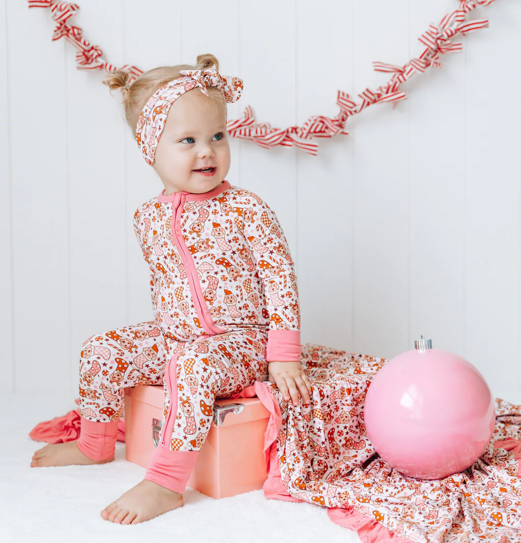 SANTA PAWS DREAM ROMPER | DREAM BIG LITTLE CO