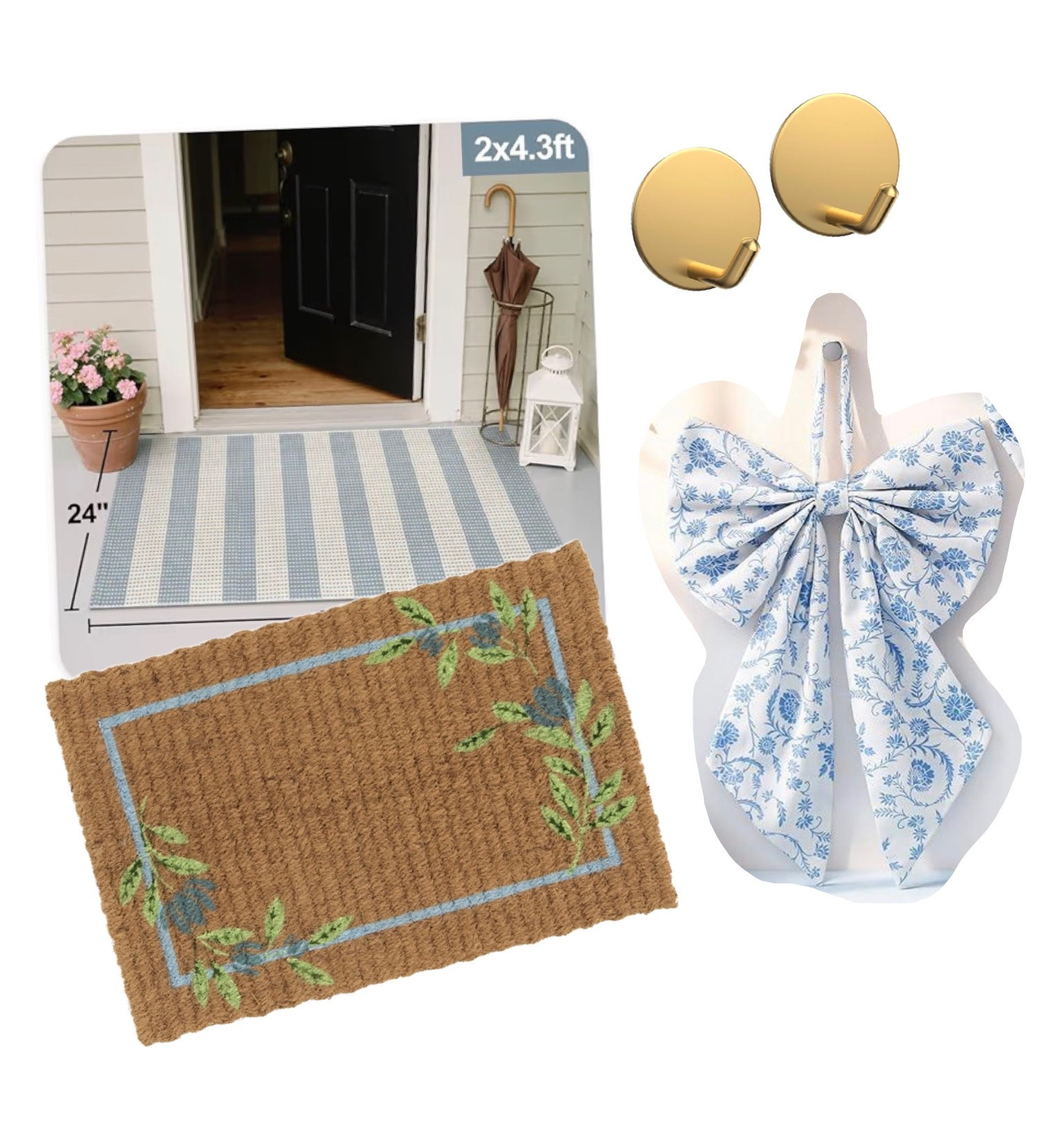 What I bought for my front door this week.

#LTKHome #LTKSeasonal #LTKSaleAlert