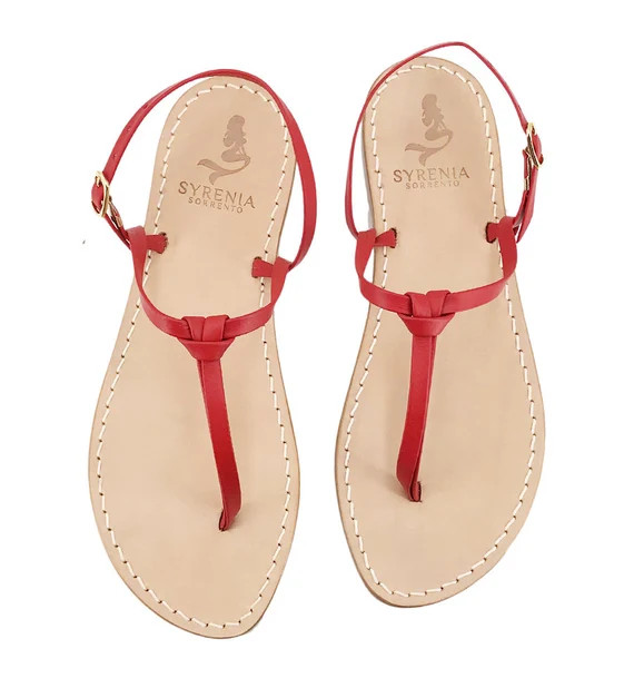 Red Capri Sandals  Custom Sandals Capri  Handmade and | Etsy | Etsy (US)