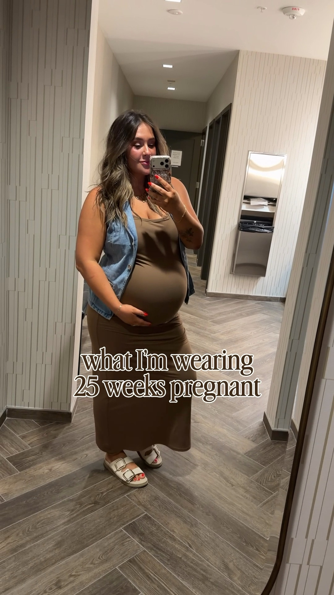 Pregnancy fashion doesn’t have to be frumpy. Here’s what I’m wearing today!

XL in dress and XL in vest.

#LTKBump #LTKMidsize #LTKmomlife