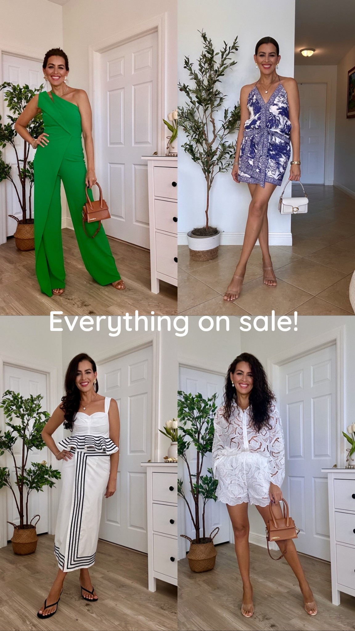 Size M in Jumpsuit, size s in sets. 

#LTKFindsUnder100 #LTKSaleAlert #LTKSeasonal