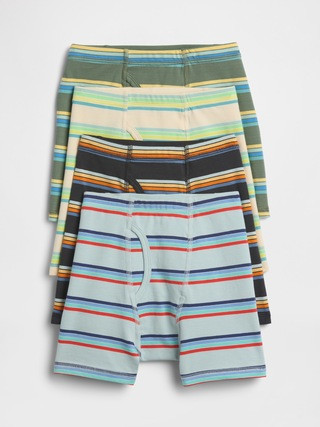 Kids Stripe Boxer Briefs (4-Pack) | Gap Factory