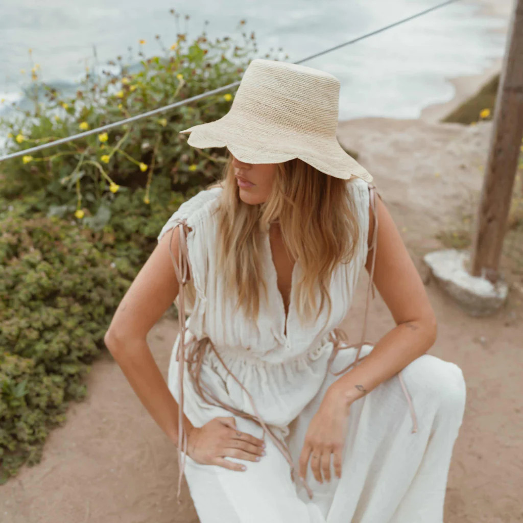 Scallop Crochet Bucket | The Freya Brand