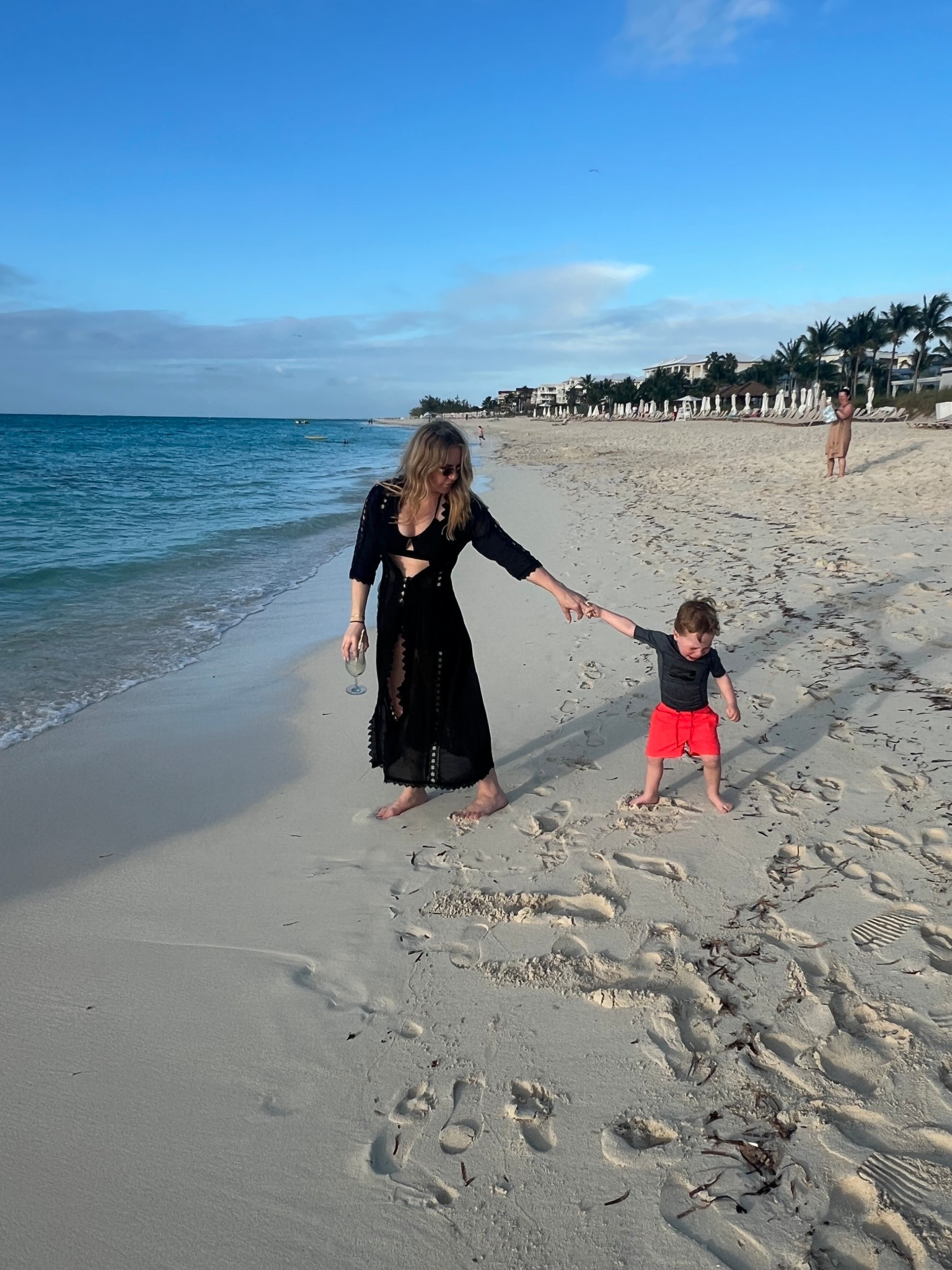 Tantrums on the beach, but at least I look good in this cover-up. 🫠🖤 Love this brand for resort wear and this cover up is one of my faves! Linked a few more from this brand that I always grab from my closet. 

#LTKU #LTKSeasonal #LTKStyleTip