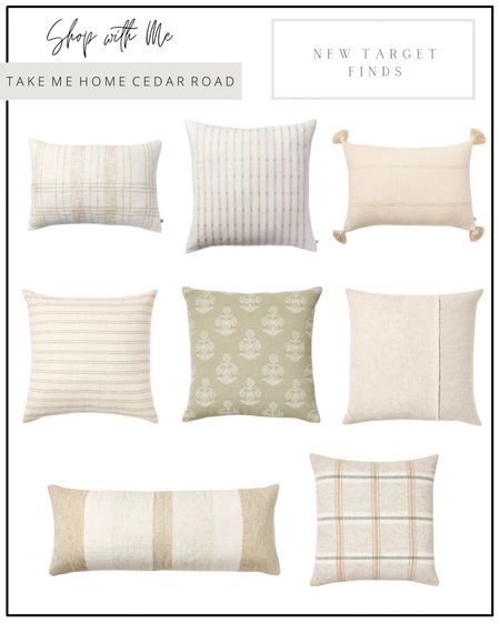 New at Target! Neutral throw pillows, most under $30!

Throw pillow, neutral throw pillow, bedding, neutral bedding, living room pillow, target 

#LTKhome #LTKfindsunder50