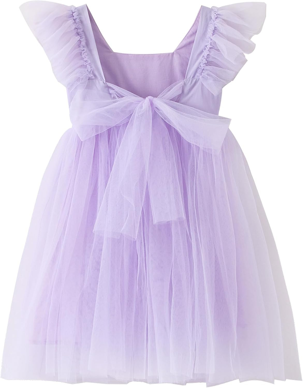 Tutu.kk Toddler Girls Vintage Party Dress A-Line Tulle Flower Girl Dresses | Amazon (US)