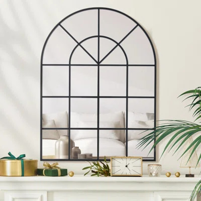 Arched Windowpane Wall Mirrors | Wayfair North America