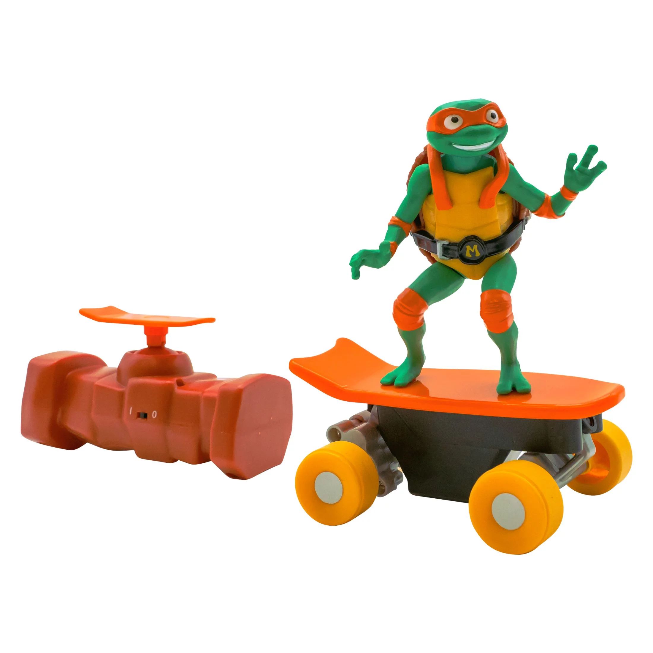 Teenage Mutant Ninja Turtle Half Pipe Remote Control Michelangelo 2 piece Green & Orange | Walmart (US)