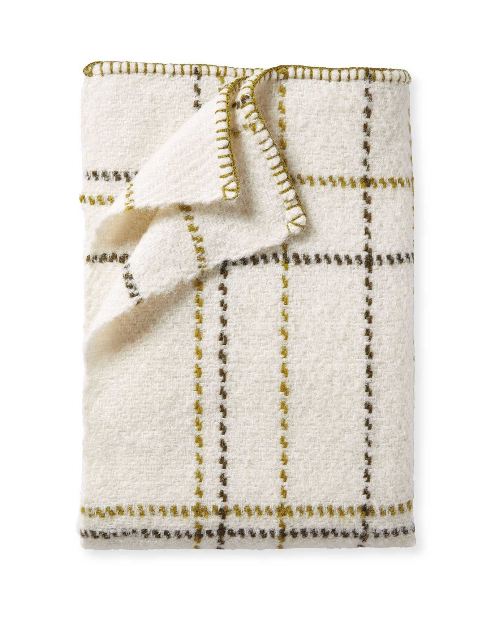 Stratton Alpaca Throw | Serena and Lily