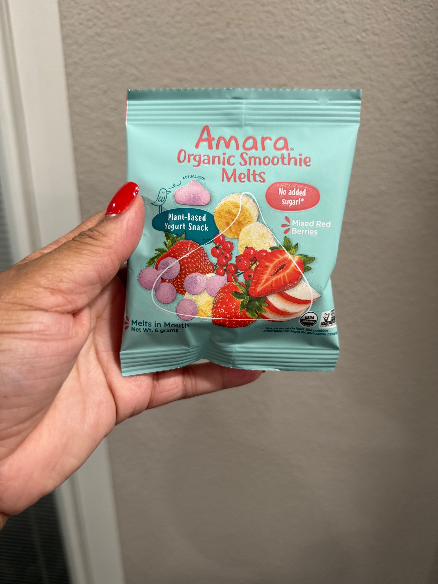 If you’re a mom who actually reads ingredients like I do, let me put you on to a snack I keep on hand for my little one… Amara Organic Smoothie Melts.

Most toddler snacks are packed with sugar or a bunch of stuff you can’t even pronounce. These are different. They’re made with real organic fruits and veggies and that’s pretty much it.

Why I like them:
• USDA organic ingredients
• No added sugar
• Made from real fruit + veggies
• Light melt texture that’s easy for little ones to eat
• Perfect to throw in the diaper bag when you’re running out the door

They’re naturally sweet from the fruit, so kids love them but you’re not giving them a bunch of junk. It’s one of those snacks I feel good about grabbing when we’re out or when my toddler wants something quick.

Linked the flavor we use in my LTK 🤍

#LTKBaby #LTKmomlife
