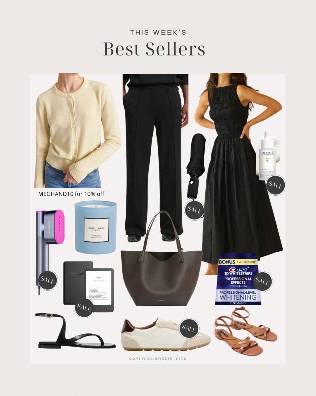 This week’s bestsellers!
Zara sneakers
Cardigan
Midi dress
Travel pants from Varley
Tote for work
Ankle wrap sandals
Nantucket candle
Travel steamer 
Prime day finds

#LTKSeasonal #LTKSaleAlert
