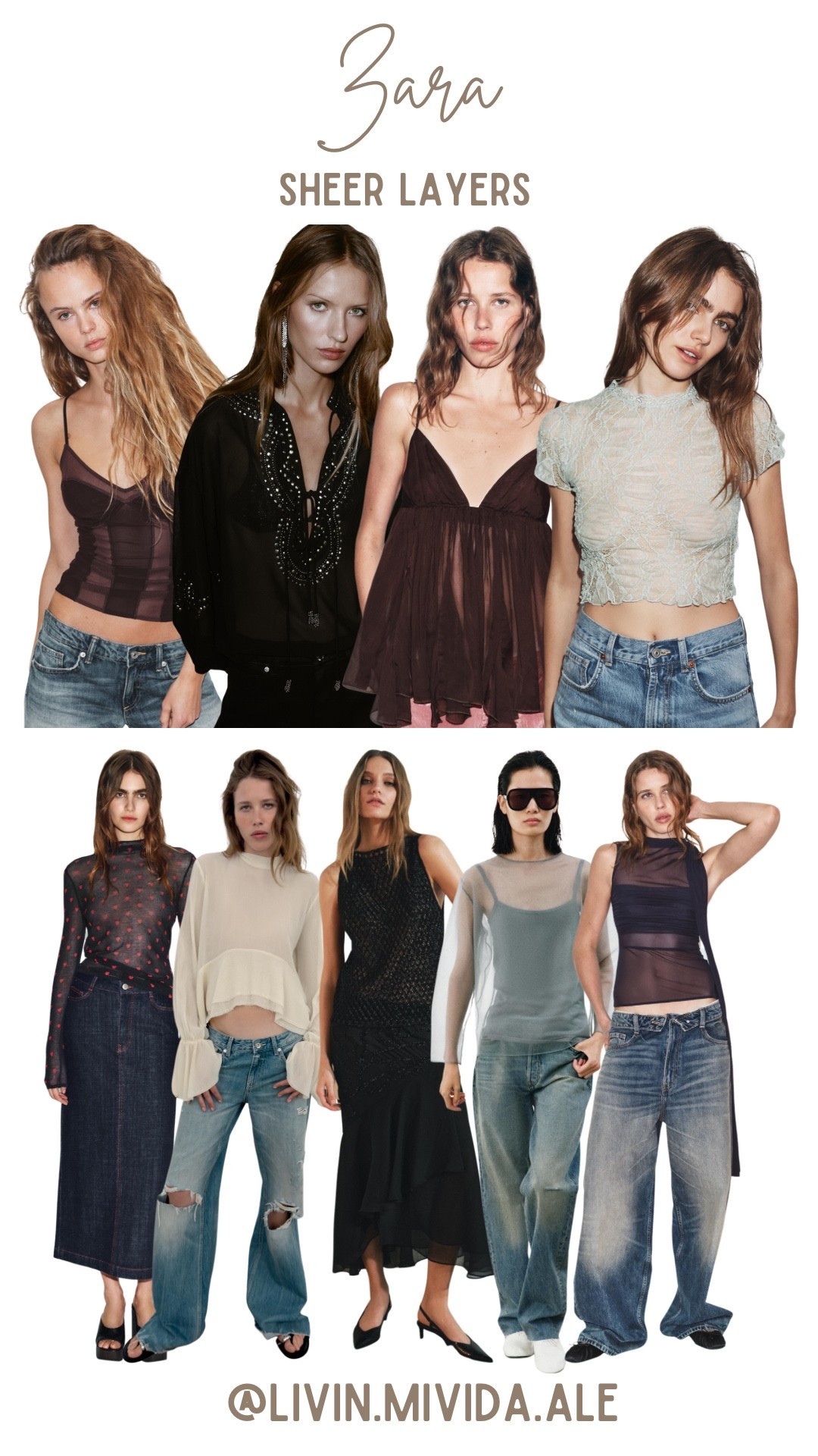 Sheer layers ✨

#zara #sheerlayers #women

#LTKootd #LTKSeasonal #LTKTravel