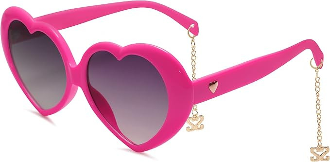 SOJOS Sunglasses Womens Heart Shaped Sunglasses Vintage Retro Glasses SJ2252 | Amazon (US)