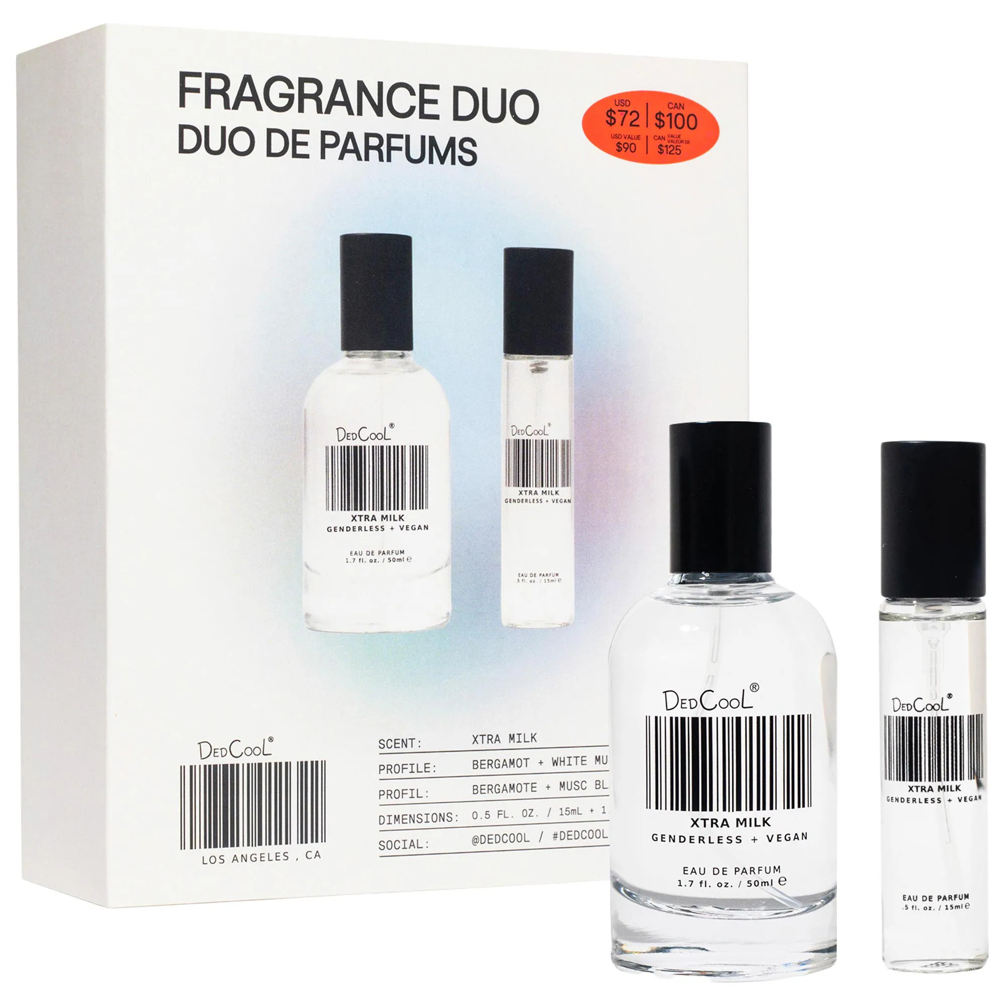 DedCool Xtra Milk Duo Fragrance Gift Set | Sephora (US)