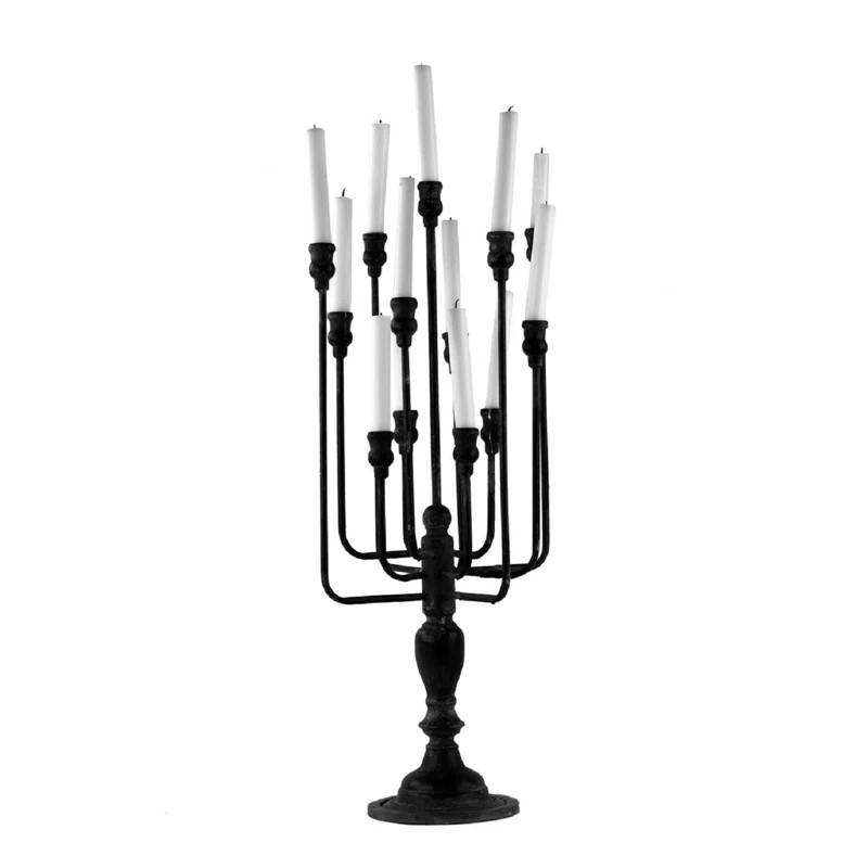 Williston Forge Distressed Tall Metal Candelabra & Reviews | Wayfair | Wayfair North America