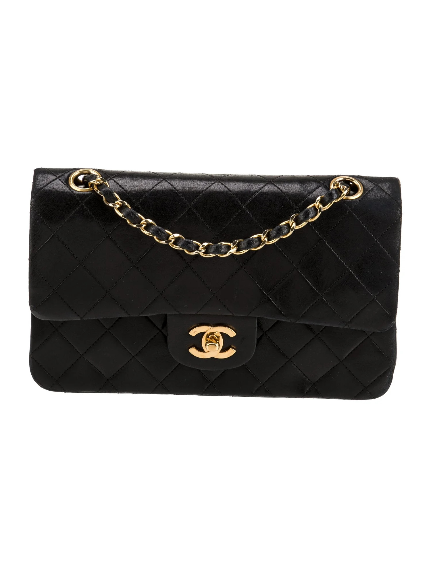 Chanel Classic Small Double Flap Bag - Black Shoulder Bags, Handbags - CHA1327545 | The RealReal | The RealReal