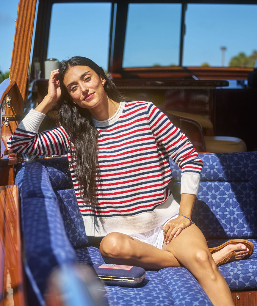 Katie Cotton Rollneck Sweater | vineyard vines