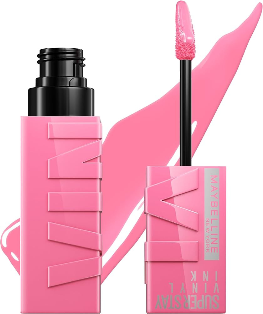 MAYBELLINE Super Stay Vinyl Ink Longwear No-Budge Liquid Lipcolor Make Up, Highly Pigmented Color... | Amazon (US)