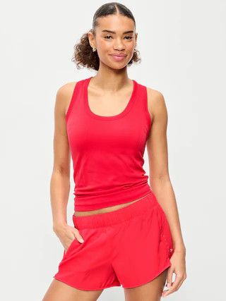 Fluid Seamless Fitted Tank Top | Old Navy (US)