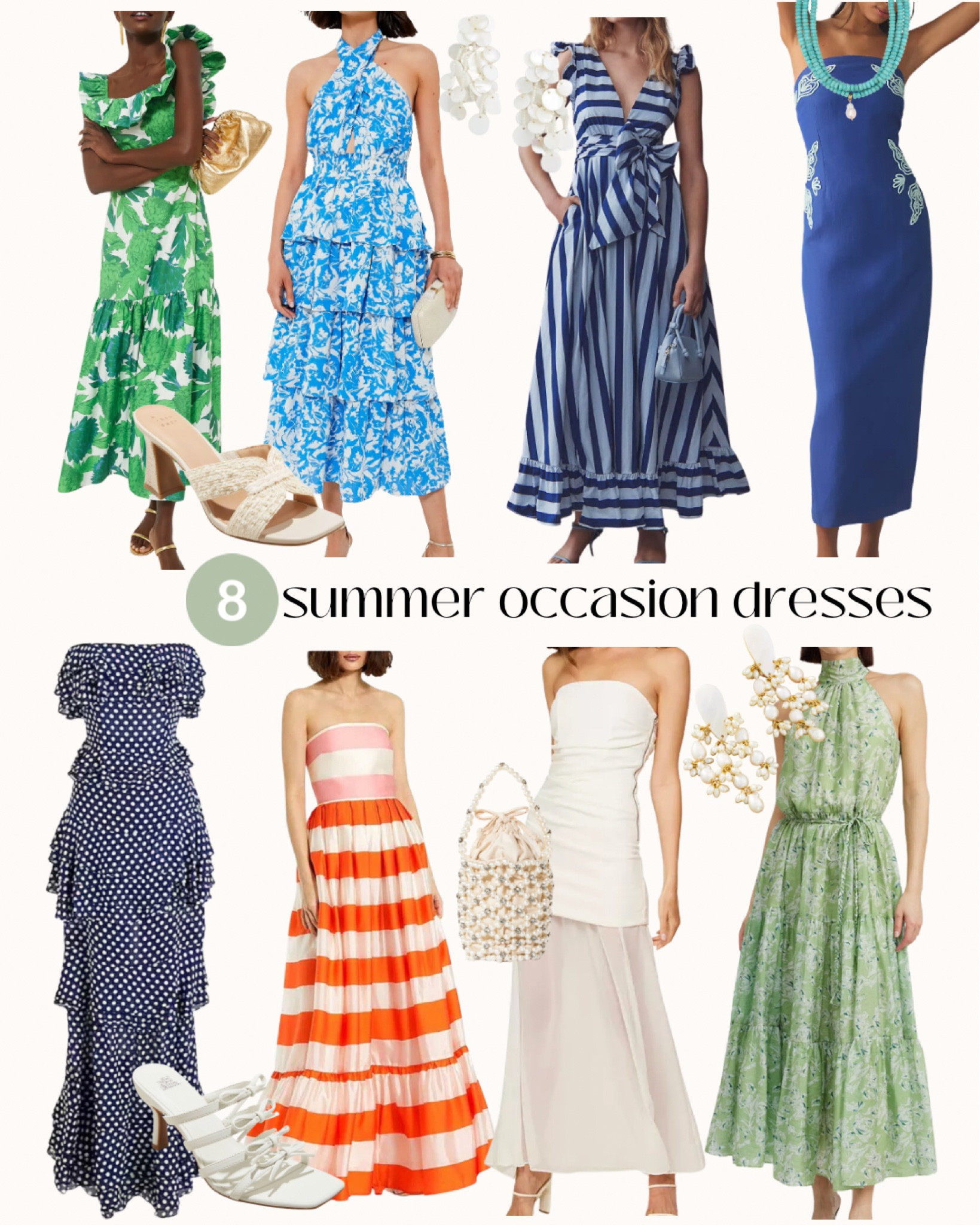 summer occasion dress looks I am loving right now…. how cute are all of these fun textures & colors?! 🧡 shop the looks below ✨

#LTKParties #LTKStyleTip