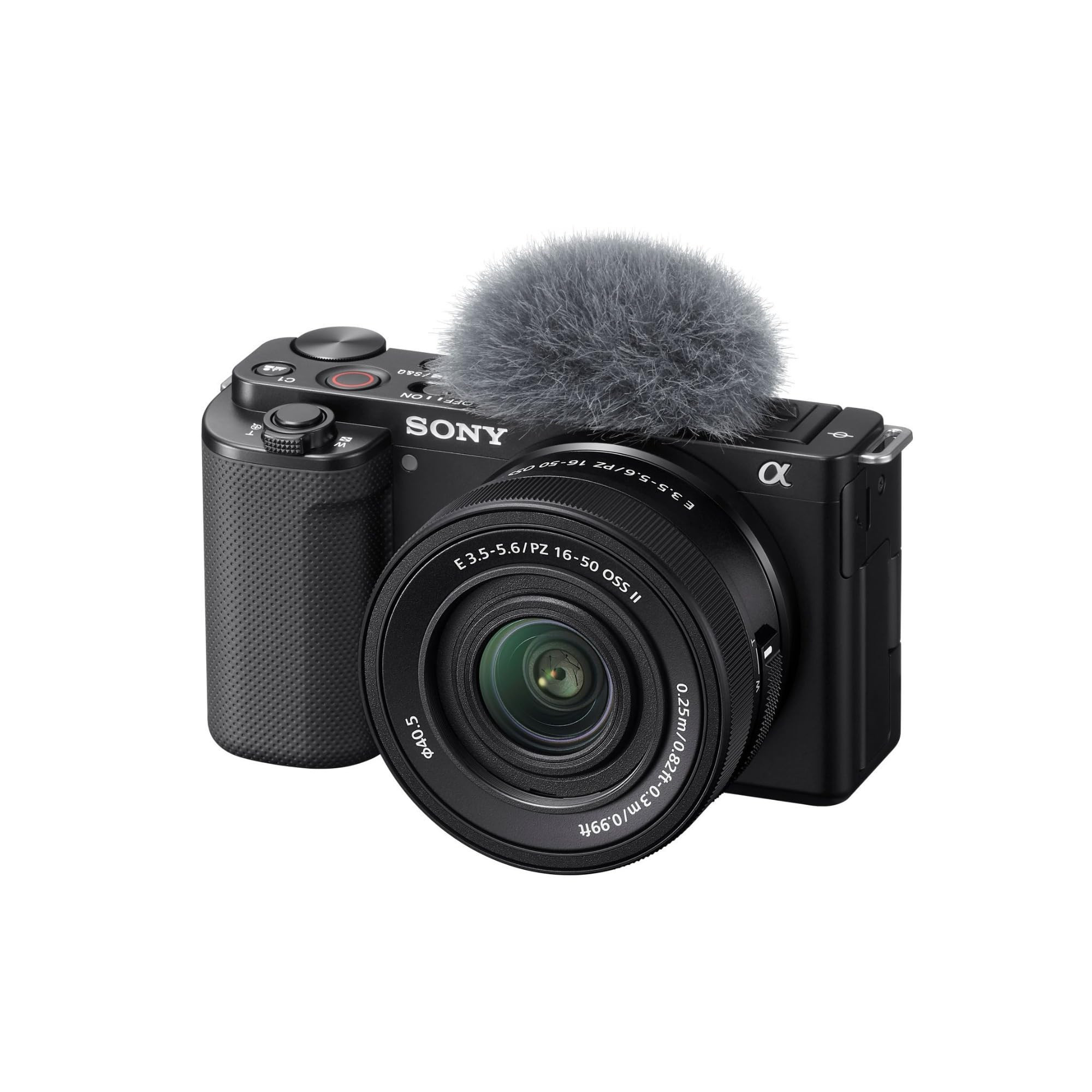 Sony Alpha ZV-E10 - APS-C Interchangeable Lens Mirrorless Vlog Camera Kit - Black, ZVE10KB | Amazon (US)