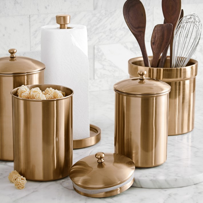 Gold Paper Towel Holder | Williams-Sonoma
