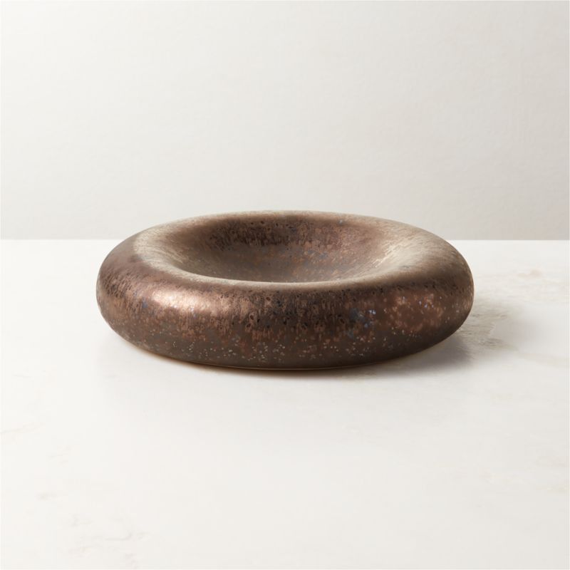Kashima Bronze Catchall Dish + Reviews | CB2 | CB2