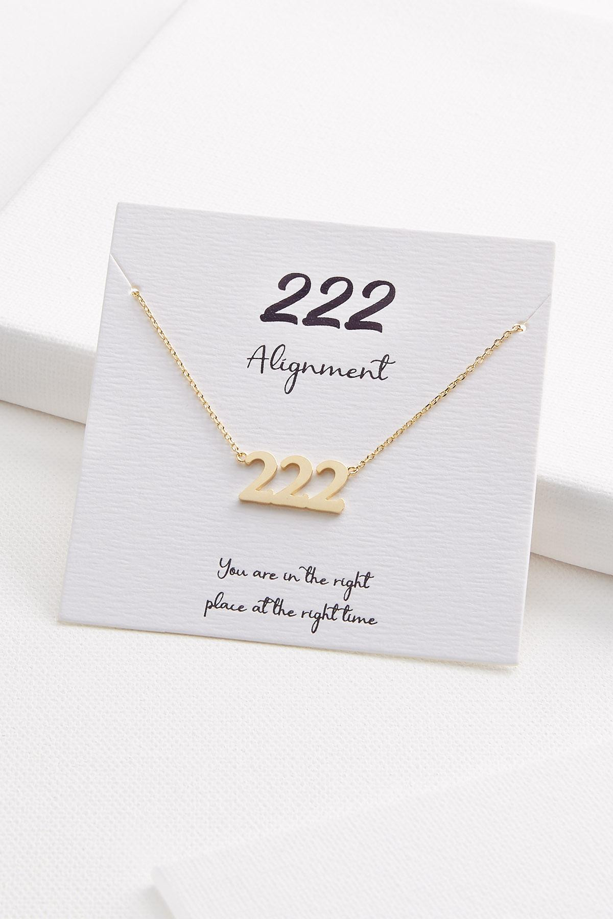 angel number 222 necklace | Versona