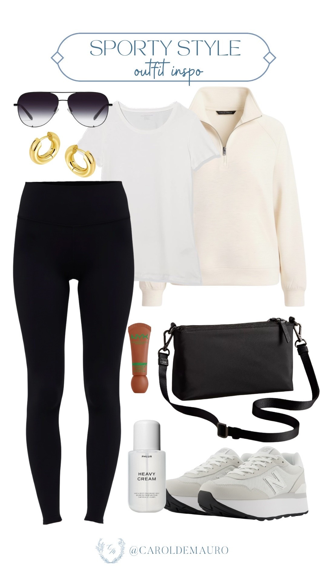 Stay effortlessly cool with this sporty style inspiration, with high-waisted black leggings, a crisp white tee, and classic platform sneakers for the ultimate on-the-go vibe!

on the go look, errands day, athleisure inspo, activewear style, off duty look, everyday outfit, gym to street, new balance shoes, alo, new balance

#LTKSeasonal #LTKfitnessgoals #LTKU