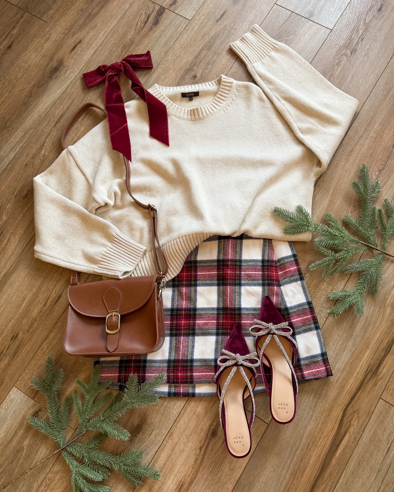 christmas outfit ideas. holiday party outfit. plaid skirt outfits. 

#LTKGiftGuide #LTKHoliday #LTKSeasonal