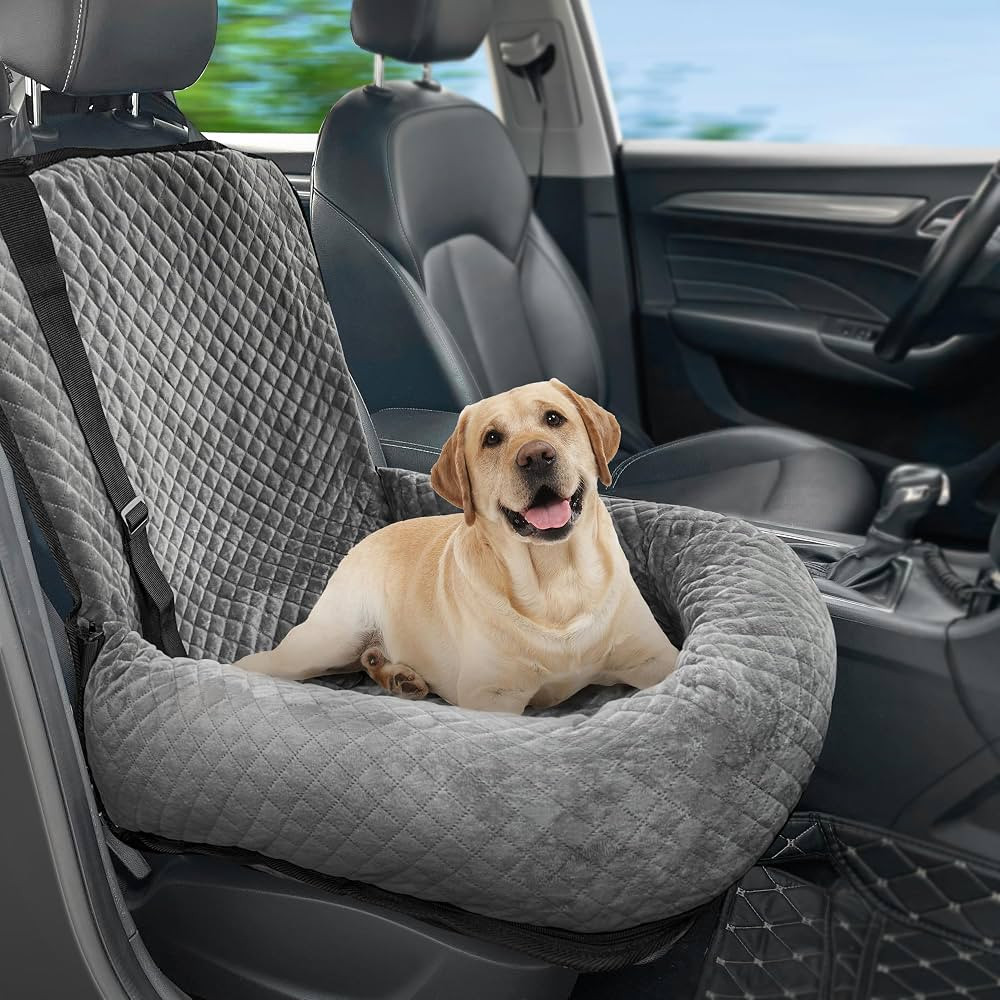 Dog Car Seat for Small Medium Dogs,Detachable Washable Travel Safety Pet Booster Seat, Comfy Ultr... | Amazon (US)