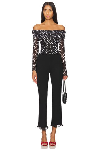Joy Bodysuit in Polka Dot | Revolve Clothing (Global)